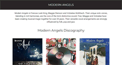 Desktop Screenshot of modernangels.com